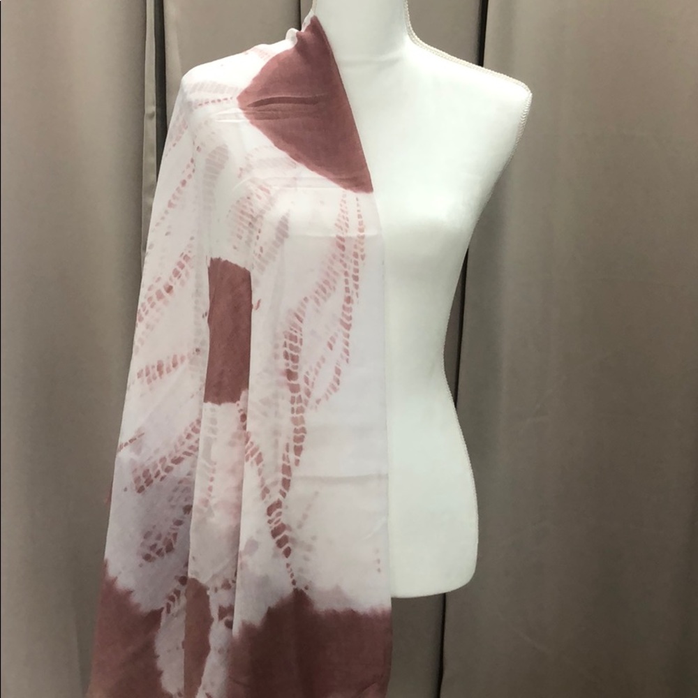 Mud Pie Tie Dye Square Scarf
